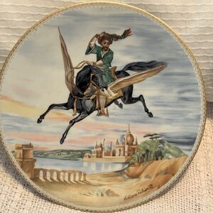 Limoges Haviland Decorative Plate  Arabian Figure
